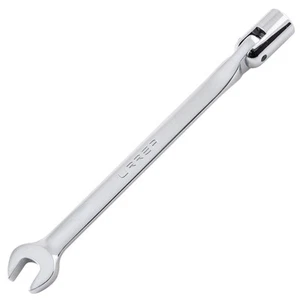 12-Point Flex Head Socket Wrench - 14mm Flexible Head Combination Wrench with... - Picture 1 of 5
