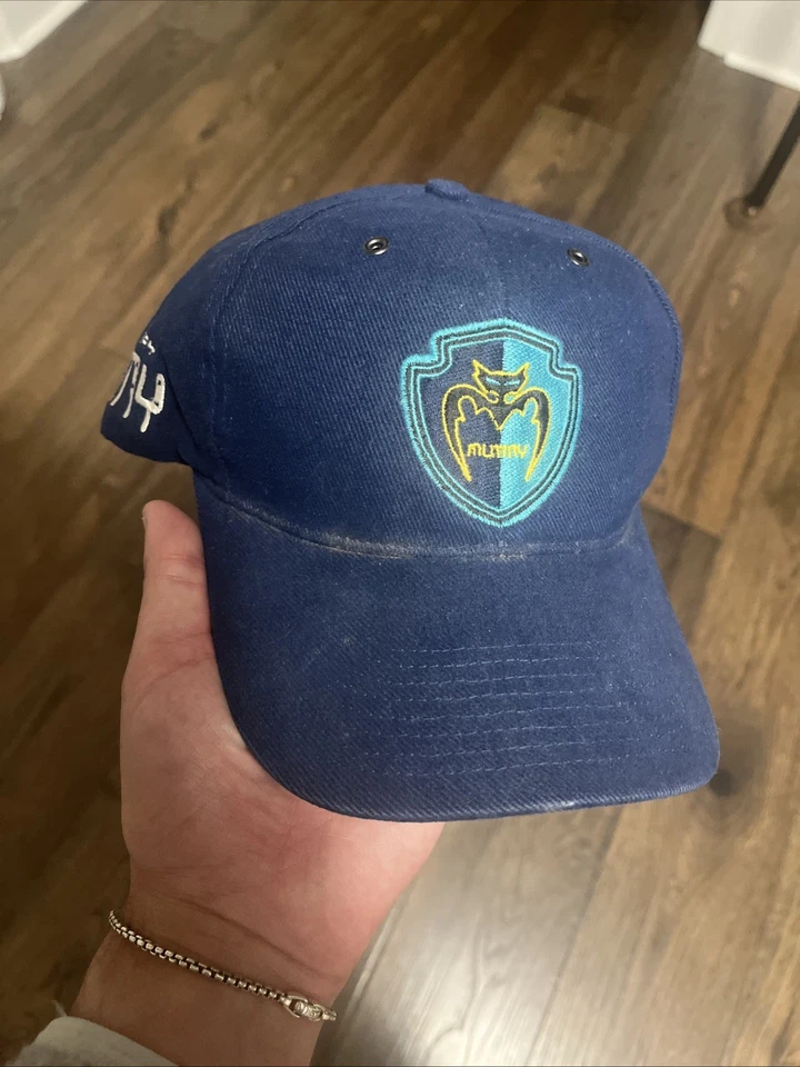 Vintage 1990s Tampa Bay Mutiny Nike Hat MLS Soccer Navy Strapback - Image 1 of 4