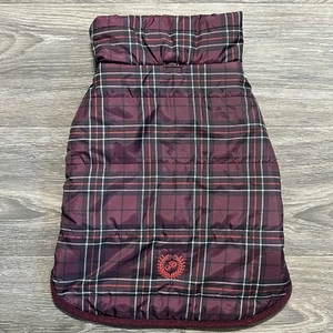 Victorias Secret ROSA Giacca per Cani Grande Rosa Selvatica Plaid Trapuntata Tampone 25-50 libbre - Foto 1 di 6