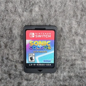 Sonic Colors Ultimate: Launch Edition (Nintendo Switch) solo cartucho/probado - Imagen 1 de 2