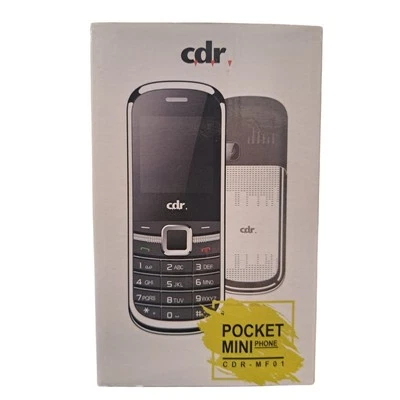 Cdr Telefono Mini Pocket Crd-mf01 BLU - Immagine 1 di 4