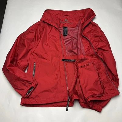 STORMTECH WInd Breaker Jacket Men’s Small Red Water Wind Repellant Verizon 2010 - Image 1 of 4