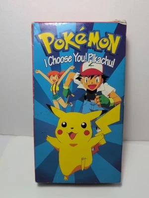 Pokemon - I Choose You! Pikachu VHS Tape Nintendo 1997 Pre Owned  - Image 1 of 2