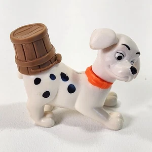 McDonalds Happy Meal Toy Figure Disney 101 Dalmatian Dog Barrel Tail Cake Topper - Picture 1 of 8