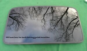 1999 TOYOTA CAMRY USA BUILT YEAR SPECIFIC SUNROOF GLASS PANEL OEM FREE SHIPPING!