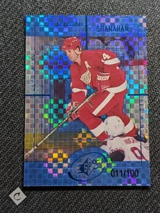 1999-00 Upper Deck SPX Radiance #56 Brendan Shanahan 011/100 Detroit Red Wings - Picture 1 of 6