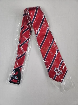 Corbata de hombre MLB St. Louis Cardinals azul a rayas de Eagles Wing nueva con etiquetas Foto 1 de 3