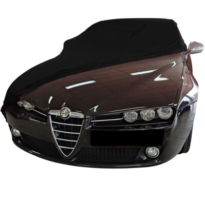 Indoor car cover fits Alfa Romeo 159 bespoke Berlin Black cover Without mirro... Foto 1 de 4