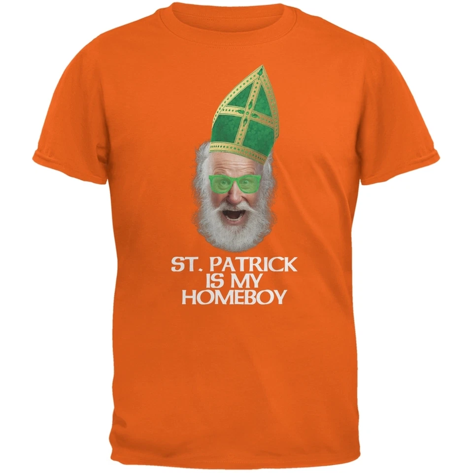 Camiseta naranja para adulto St. Patrick is My Homeboy Foto 1 de 1