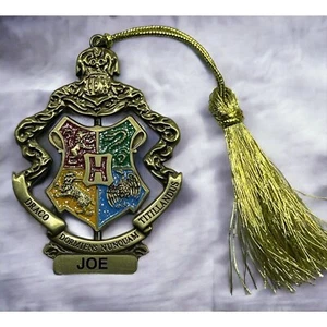 Harry Potter Llavero Hogwarts Crest Universal Studios "Joe" Giratorio - Imagen 1 de 6