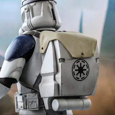 Star Wars The Clone Wars Custom 3.75 Clone Trooper Backpack for Hasbro TVC Cover