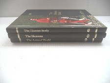 Set of 3 The World Book Encyclopedia Of Science Planet Earth The Heavens Animal 