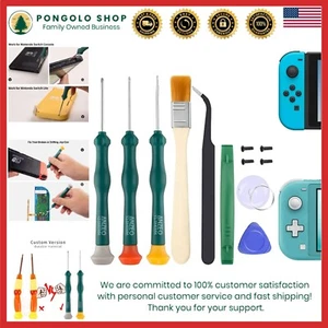 Professional Triwing Screwdriver & Complete Joy-Con Repair Toolkit with Tweezers - Picture 1 of 9