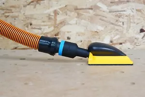 Adaptador de manguera de aspiradora de tienda de 1 1/4" para bloque de lijado manual Mirka - Imagen 1 de 5