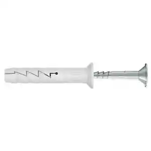 Diall PZ Countersunk Hammer fixing (Dia)8mm (L)80mm, Pack of 10 - Picture 1 of 5