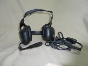 Telex PH-16 Style Dual Ear Cushioned Hearing Protection Headset w radio plug - Picture 1 of 12