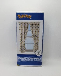 Franco POKEMON Kids Room Window Curtains Drapes Set, 82 in x 63 in, Pokemon - Picture 1 of 7