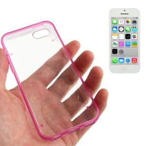 Futerał ochronny Etui na telefon Etui na telefon Cover na telefon komórkowy Apple iPhone 5C Różowe Nowe - Zdjęcie 1 z 3