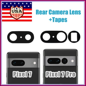 Objectif de caméra arrière OEM + remplacement de ruban pour Google Pixel 7/7a/7 Pro - Photo 1 sur 7