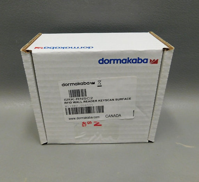 Dormakaba SRK-RNSC2 RFID Wall Reader Keyscan Surface W/ Bluetooth Low Energy • 199$