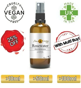 Rose Water Spray | Organic | Rosewater Spray 100% Pure & Natural | High Quality - Picture 1 of 5