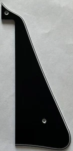 Guitar Pickguard For Gibson Les Paul LP 1978 3-Pickups Project 4 Ply Black - Picture 1 of 6