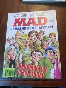 Mad Magazine October 1982 MASH Cover!!!! VG - Picture 1 of 2