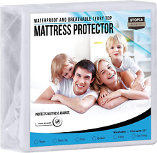 Utopia Bedding Zippered Mattress Encasement Bed Bug and Waterproof Protector