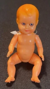 Vintage 4" Michael Querzola Celluloid Doll Jointed Italy-NWT - Picture 1 of 6