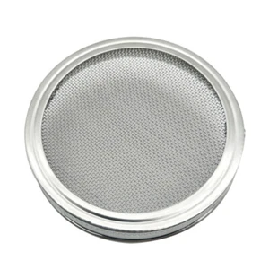 3.3Inch Sprouting Jar Strainer Lid Bean Screen Alfalfa Germination Machine New - Picture 1 of 12