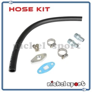 Kit de manguera flexible de drenaje de aceite turbo Mitsubishi TE06H TD07 Greddy TRUST T67 25G - Imagen 1 de 1