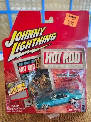 Johnny Lightning Hot Rod Magazine #4 1966 Olds Toronado - Image 1 of 3