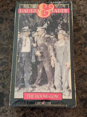 BRAND NEW Laurel & Hardy's The Hoose-Gow (VHS; 1992) RARE Sealed OOP Watermarks Foto 1 de 4