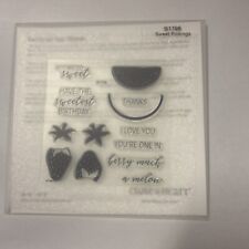 CTMH SWEET PICKINGS Stamp Set  #B1798 New!!