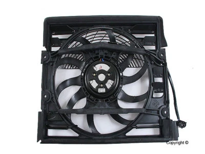 Motor ventilador eléctrico auxiliar condensador delantero para BMW 1997 1998 528i 540i Foto 1 de 3