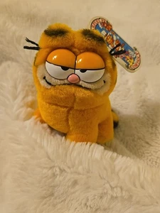 Garfield Plush Vintage 1981 Dakin 5" United Feature Syndicate Stuffed Animal Toy - Picture 1 of 6