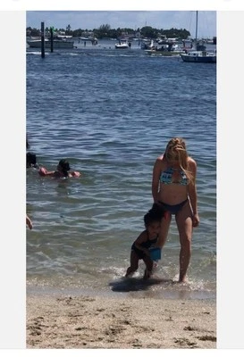 Traje de baño SPERRY Aqua pequeño para mujer Foto 1 de 4