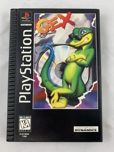 Sony PlayStation 1 PS1 Crystal Dynamics GEX ohne Handbuch Neuwertig Box und Disk!!! - Bild 1 von 9