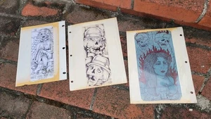 Vintage RARE Original Prison Chicano Cholo Art California - Bild 1 von 4