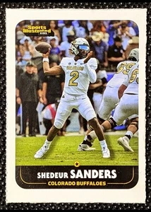 Tarjeta de novato Shedeur Sanders 2024 COLORADO BUFFALOES Sports Illustrated para niños - Imagen 1 de 2