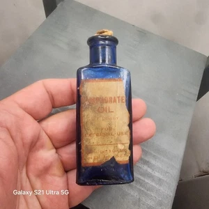 Antique labeled not to be taken rectangular poison bottle - Picture 1 of 6