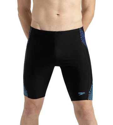 SPEEDO TECH PANEL JAMMER NEGRO/COBALTO S-34 PULGADAS 80451215420 SECADO RÁPIDO - Imagen 1 de 4