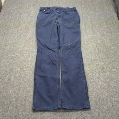 Carhartt Pants Womens 10 Blue Tall FR Flame Resistant Utility Workwear - Image 1 of 4