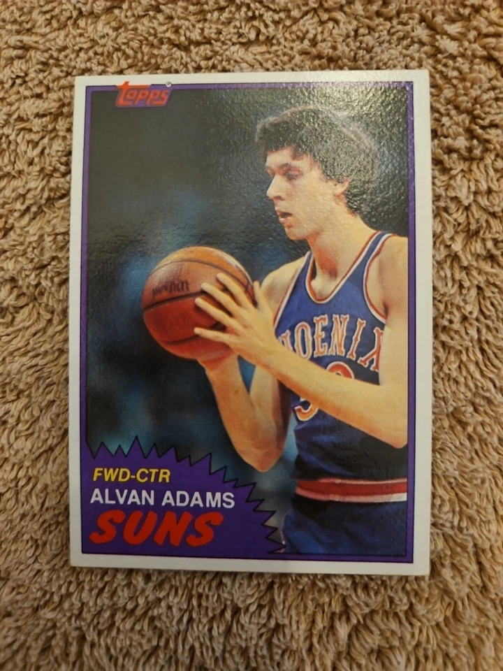 1981-82 Topps - Alvan Adams #79W - Image 1 of 2