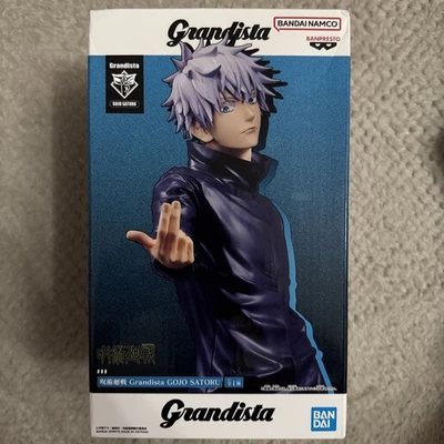Jujutsu Kaisen Grandista GOJO SATORU Figure BANPRESTO New UK - Image 1 of 4