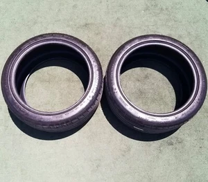 255/40R19 Michelin Pilot Super Sport Tires 255/40ZR-19 100Y 90% Tread Pair Two - Picture 1 of 9
