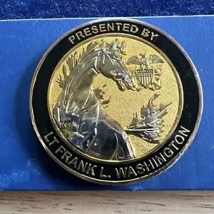 Moneda Desafío Frank L. Washington Presentada De Colección Por LT. Rara. - Imagen 1 de 9
