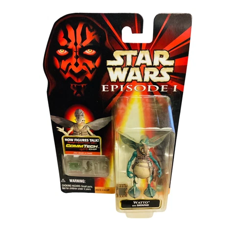 Hasbro Star Wars Episode 1 Watto With CommTech Chip Sealed 1998 NIB Cover