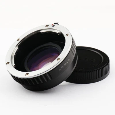 0.72x Focal Reducer Speed Booster Leica R LR lens to Micro 4/3 m43 Adapter  - Image 1 of 3