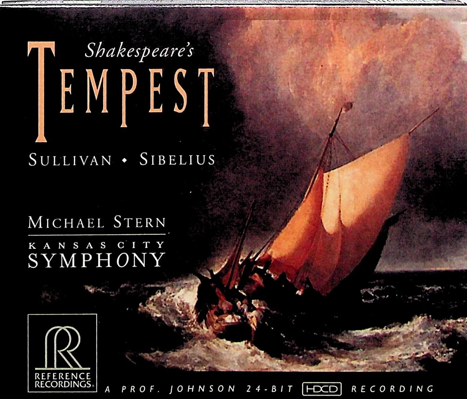 Shakespeares Tempest -CD -Michael Stern (Reference Recordings 24 Bit) Sibelius - Image 1 of 3